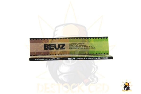 Beuz KS Slim Unbleached Papiers à Rouler - Destock CBD