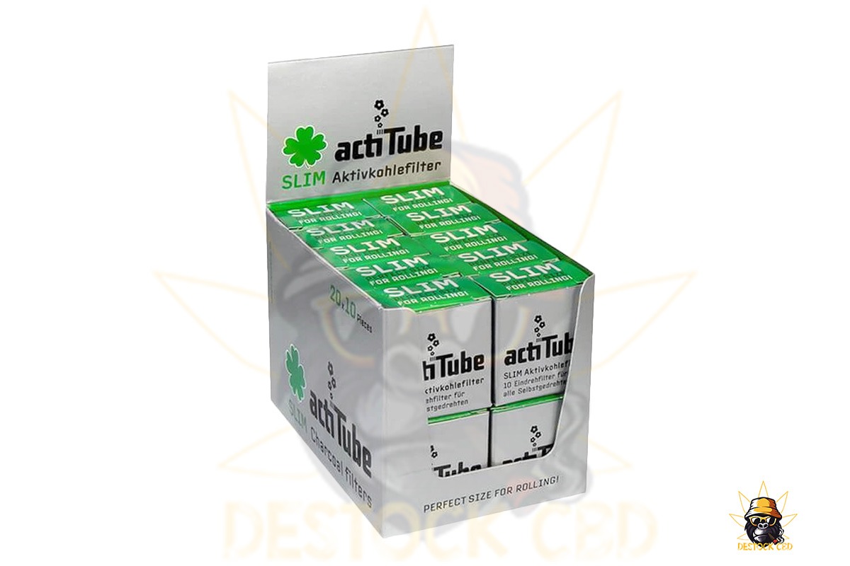 Filtres ActiTube Slim - Destock CBD