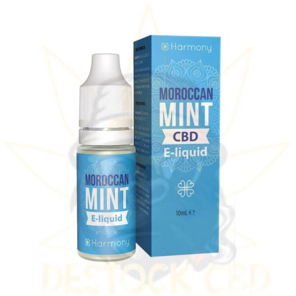 Harmony E-Liquide Moroccan Mint - Destock CBD