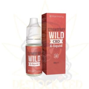 Harmony E-Liquide Wild Strawberry - Destock CBD