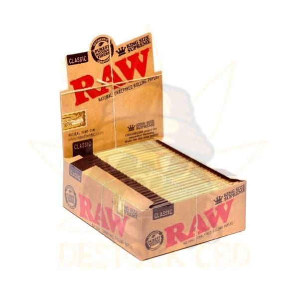 RAW Kingsize slim papiers à rouler &#8211; Destock CBD