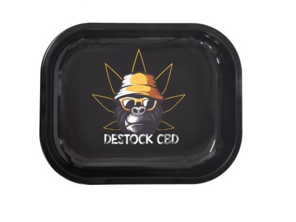 Plateau Métal Noir – Maurice Edition DestockCBD