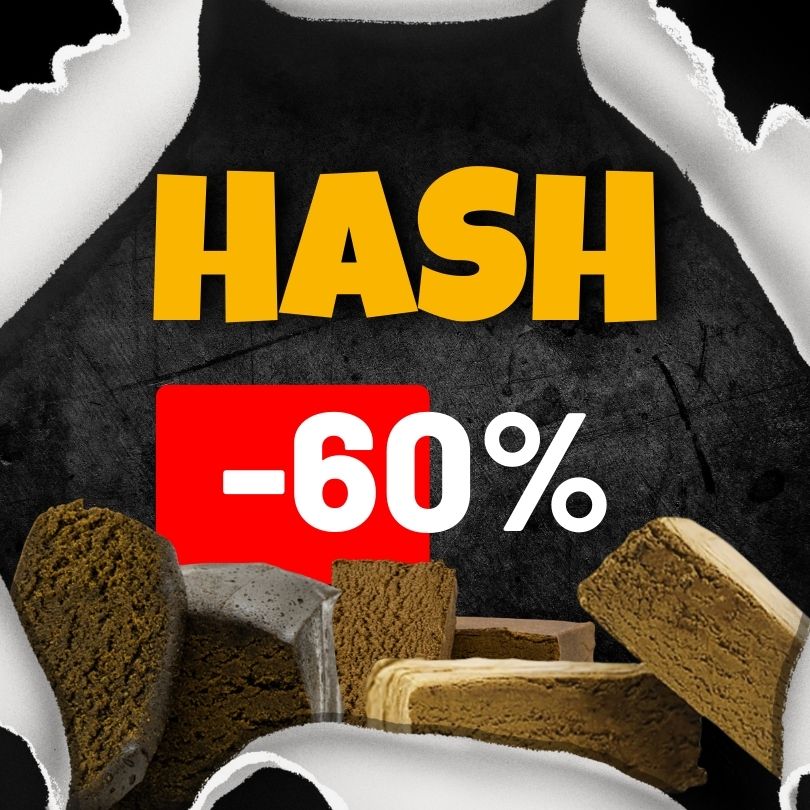 Tous les hashs et résines de Destock CBD à -60% pour le Black Friday