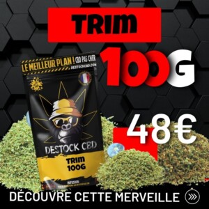 Trim 100G à prix cassé chez Destock CBD