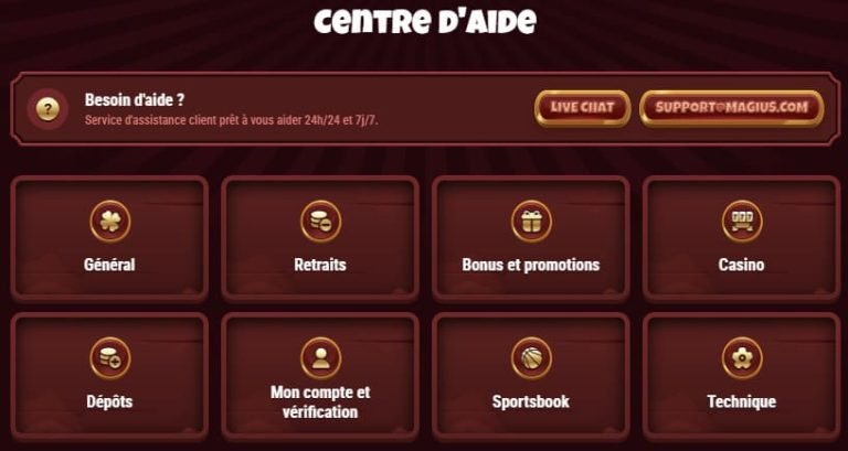 En savoir plus sur magius casino France